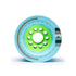 Orangatang 80mm Kegel (77a, blue) longboard skateboard wheel (front)