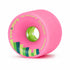 Orangatang 75mm Durian (83a, pink) longboard skateboard wheel (hero)