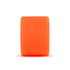 Orangatang 75mm Durian (80a, orange) longboard skateboard wheel (contact patch)