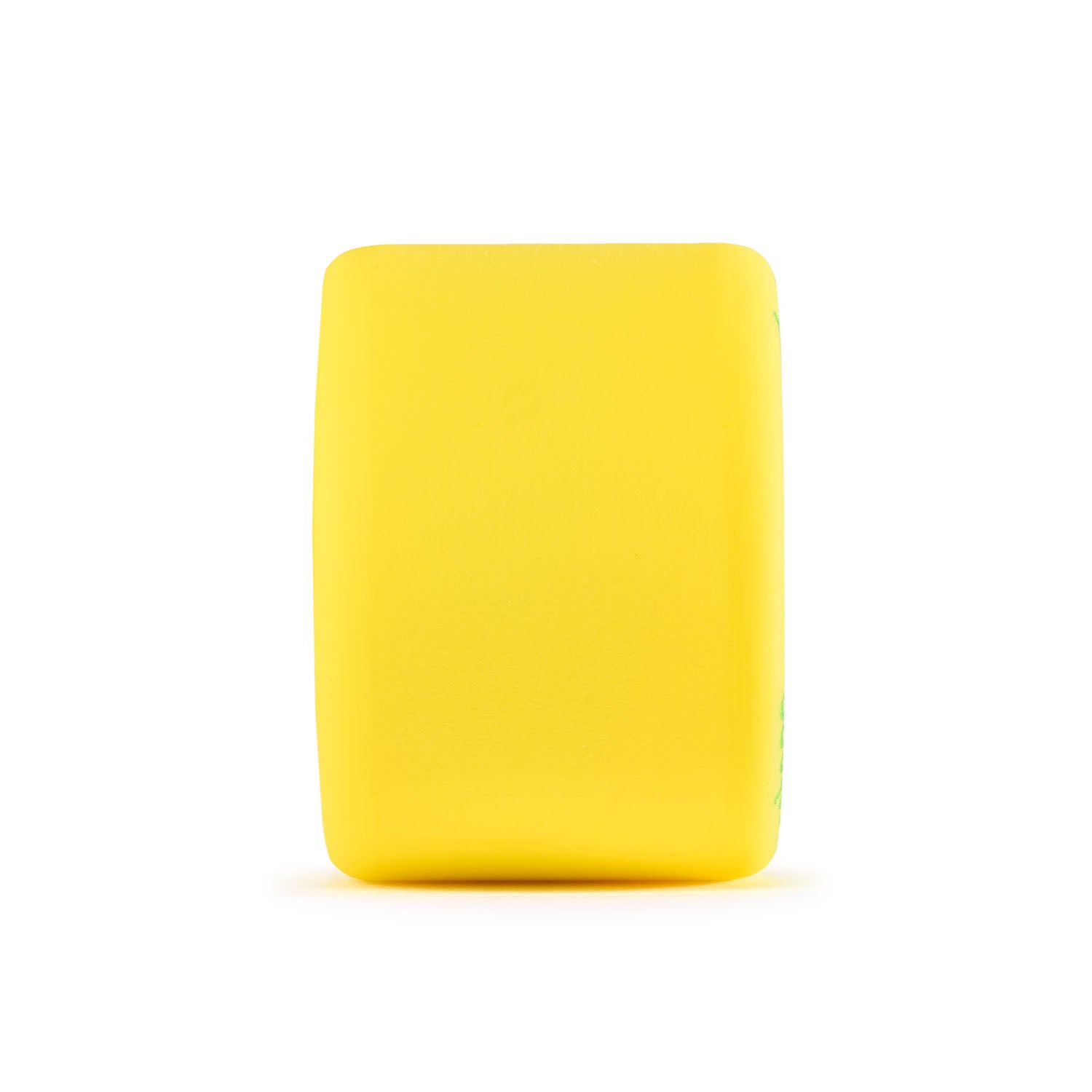 Orangatang 75mm Durian (86a, yellow) longboard skateboard wheel (contact patch)