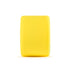 Orangatang 75mm Durian (86a, yellow) longboard skateboard wheel (contact patch)