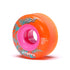 Orangatang 62mm Skiff (80a, orange) longboard skateboard wheel (hero)